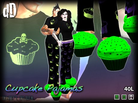 Second Life Marketplace - [dD] Cupcake Pajamas